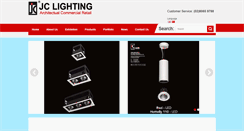 Desktop Screenshot of jclighting.com.cn